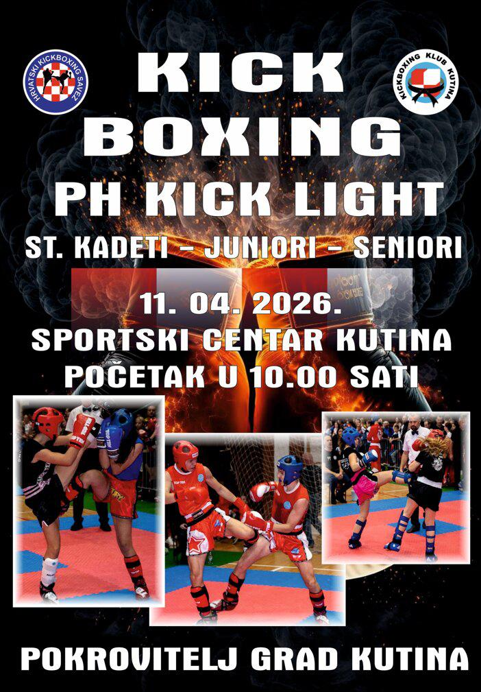 Poster natjecanja Prvenstvo Hrvatske u disciplini kick light 2026
