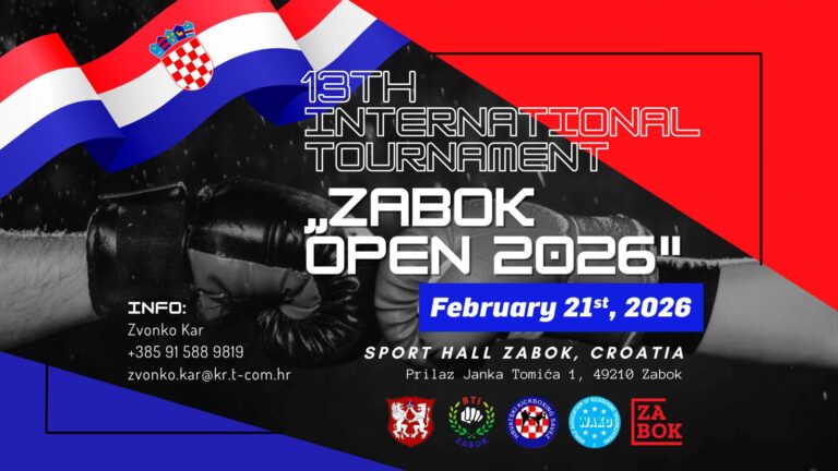 Poster natjecanja ZABOK OPEN 2026